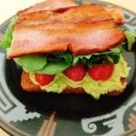 Spicy BLT Avocado Toast